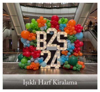 Işıklı Harf Kiralama