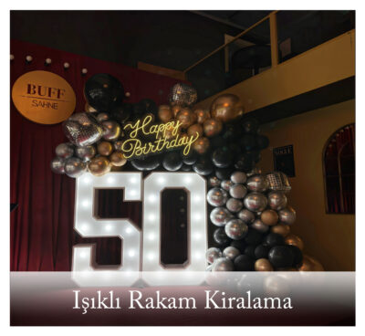 Işıklı Rakam Kiralama