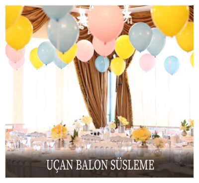 Uçan Balon Süsleme