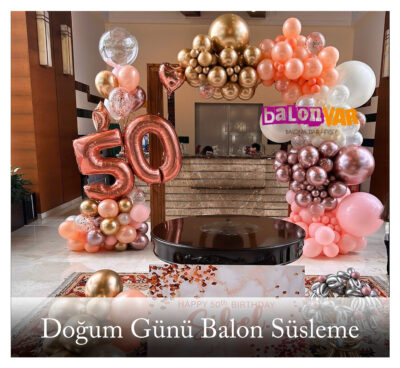 DOĞUM GÜNÜ BALON SÜSLEME