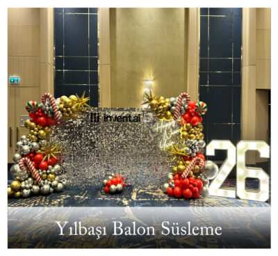 Yılbaşı Balon Süsleme