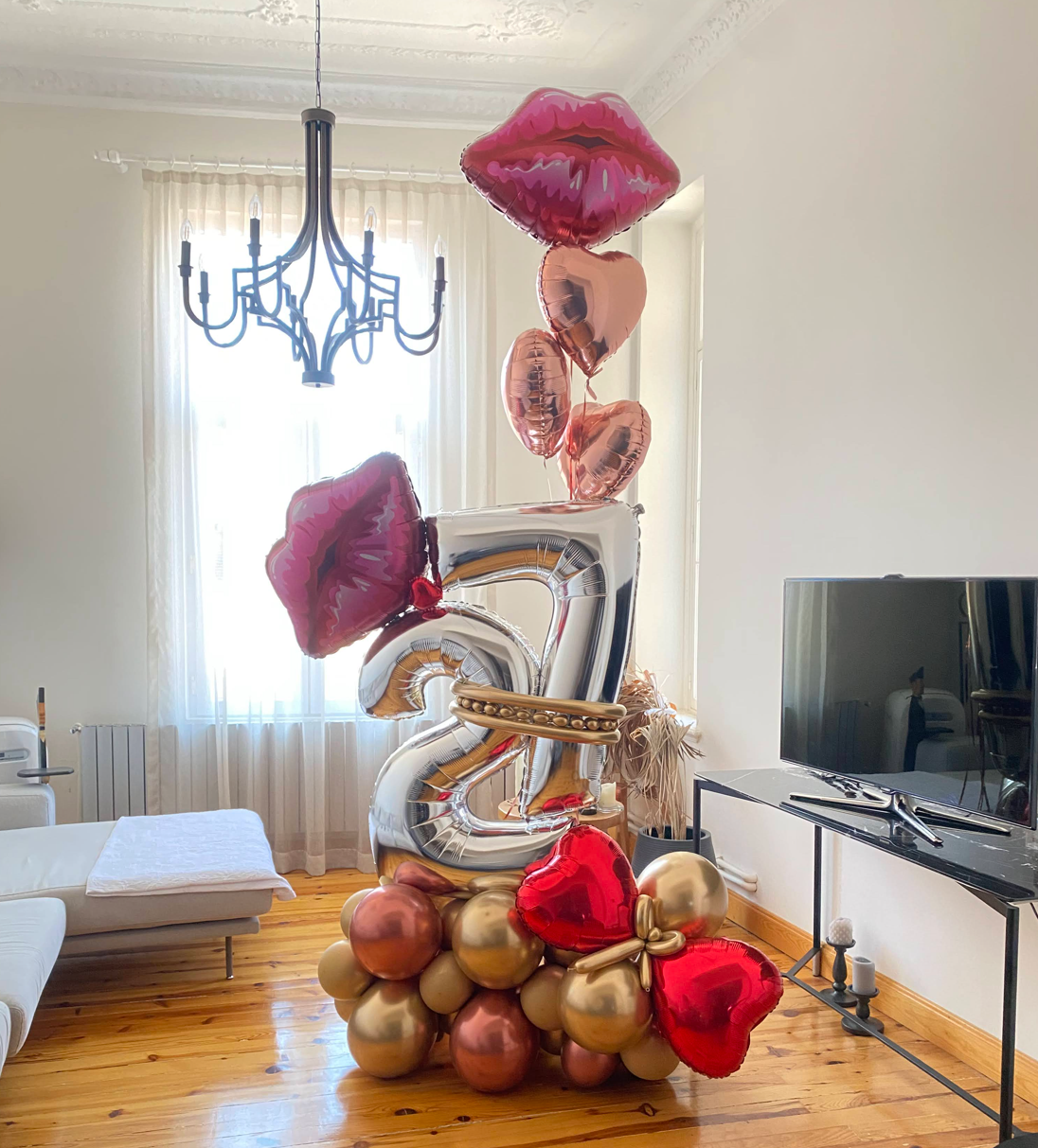 Sevgiliye Doğum Günü Hediyesi Balon